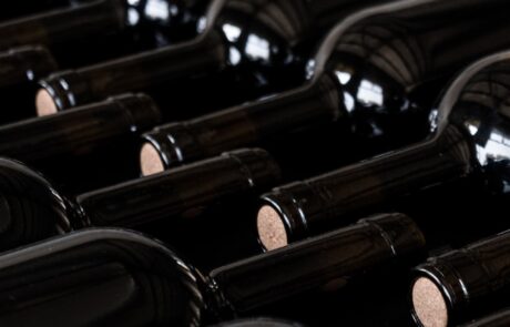 Weingut Toskana Chianti Wein in Flaschen abgefüllt