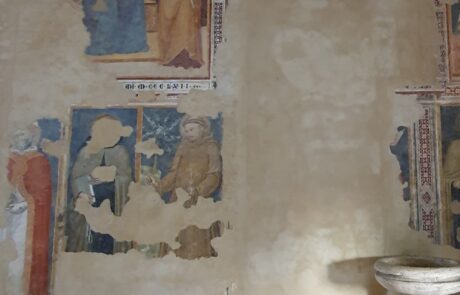 Sehenswürdigkeiten Toskana Fresken in Kirche