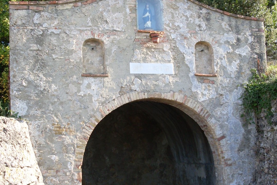 Ruine Toskana Kapelle Santa Margherita Pomarance