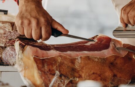 Märkte Toskana Schinken und Salami Spezialitäten