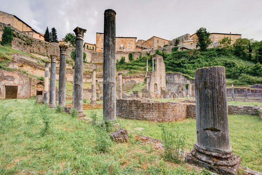 Ruine Toskana römisches Theater Volterra