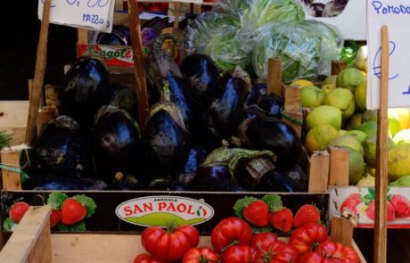 Märkte Toskana frisches Gemüse Tomaten