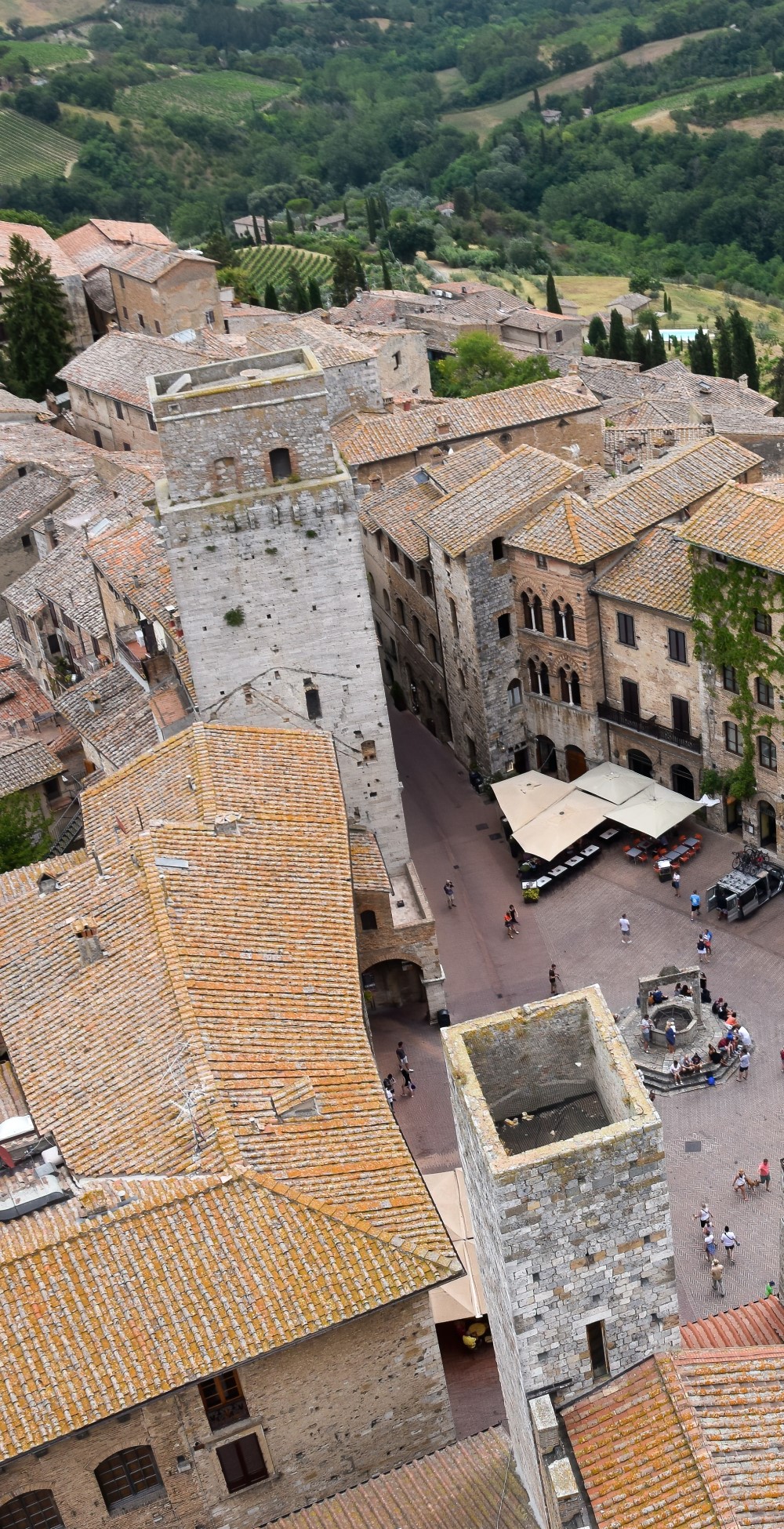 Urlaub Toskana San Gimignano Türme aus dem Mittelalter