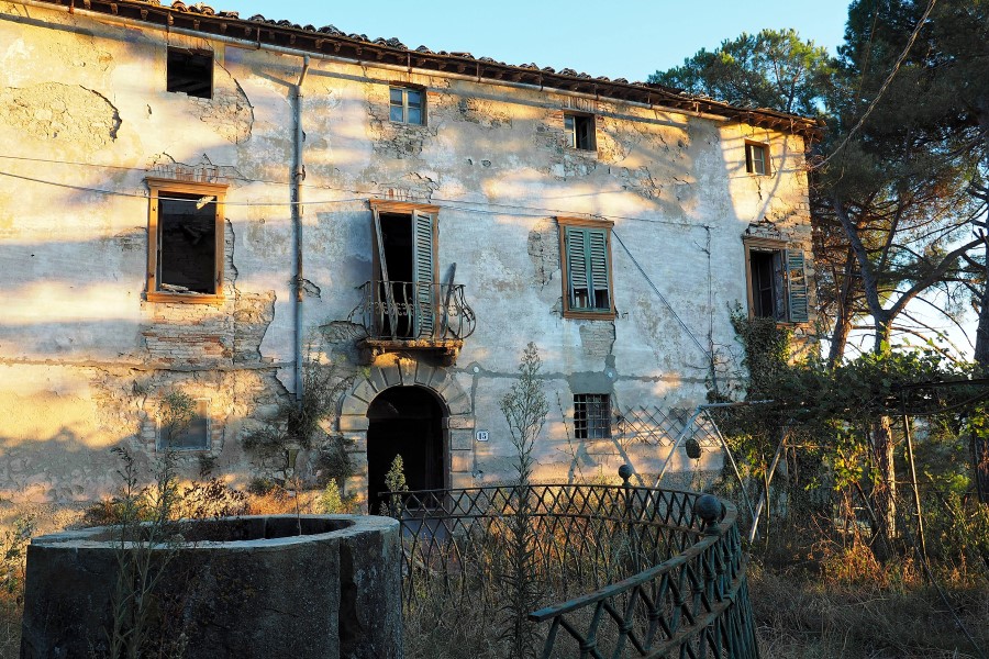Ruine Toskana altes Haus San Dalmazio Pomarance