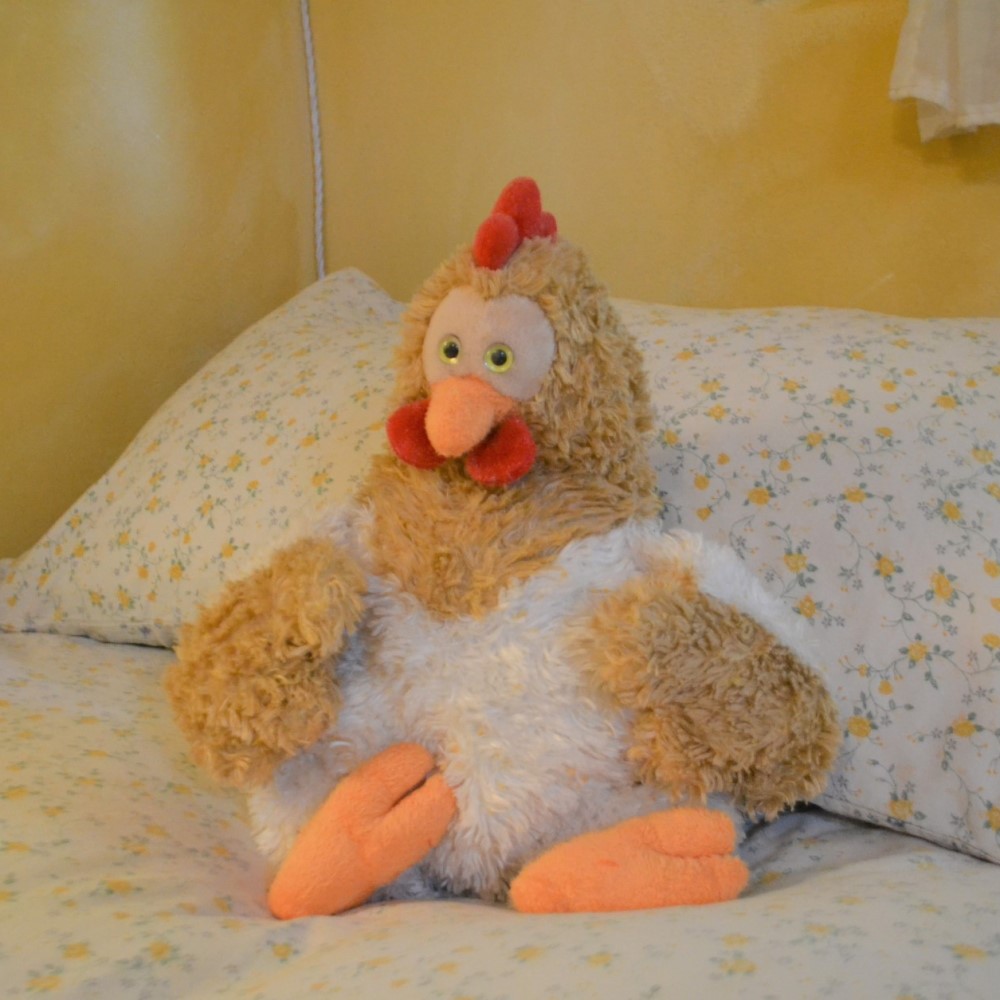 Beautiful bedroom decoration in an agriturismo in Italy